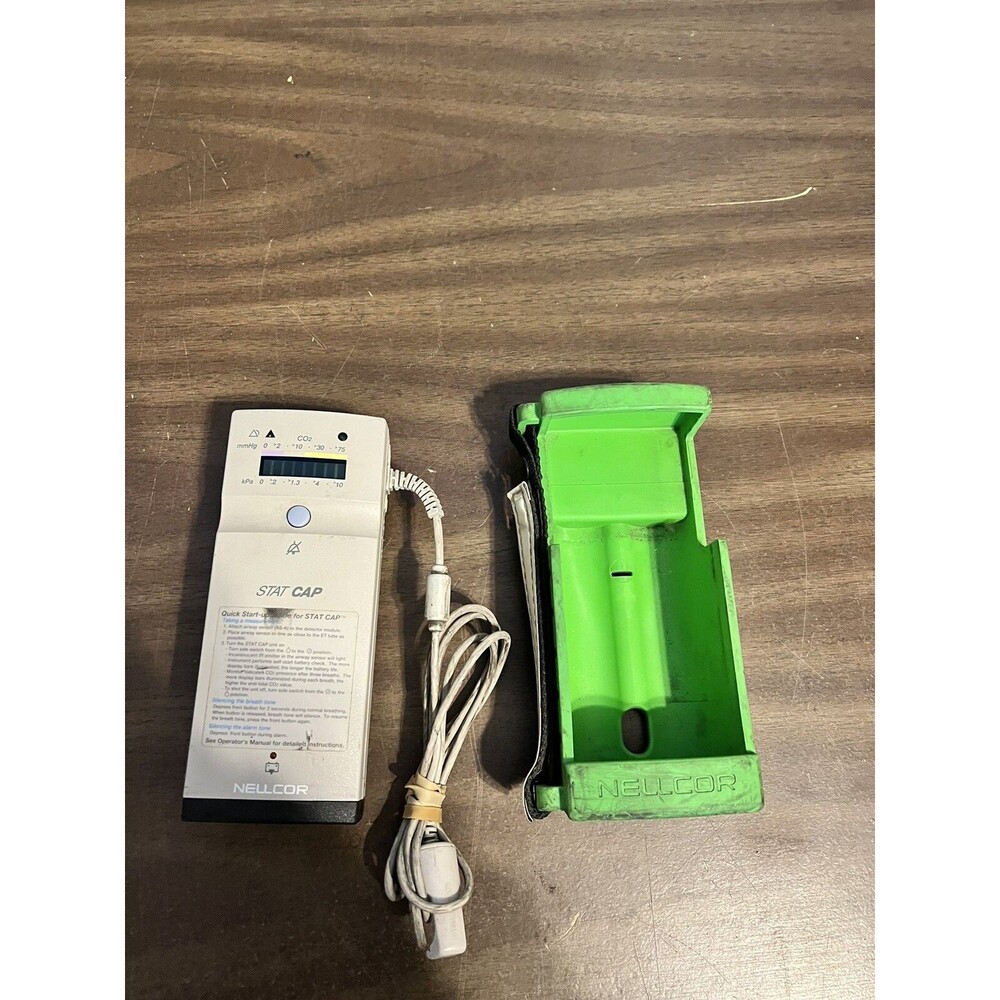 NELLCOR N-60B Stat Cap Co2 Monitor W/Case - PARTS UNIT